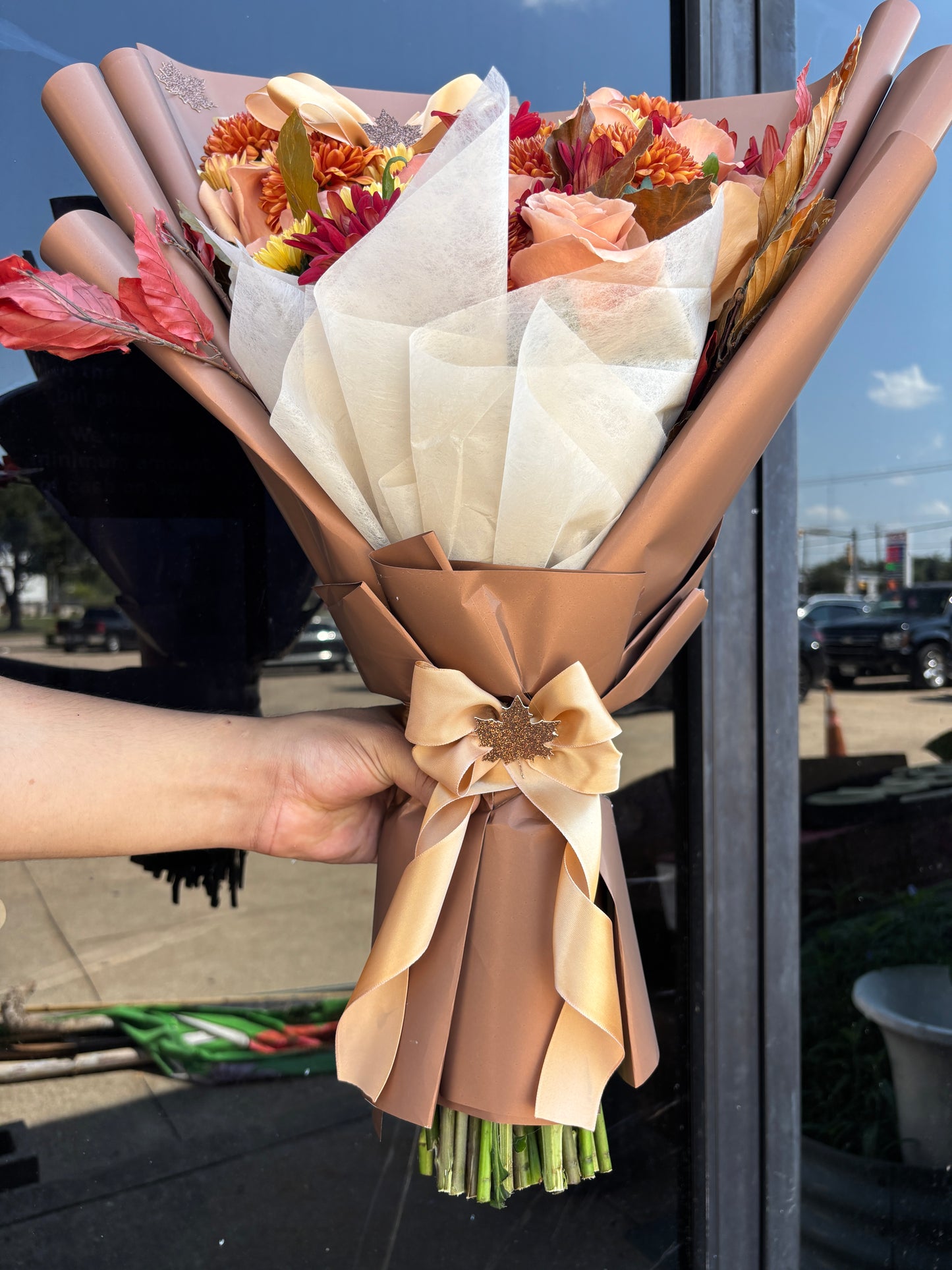 Fall Gorgeous Bouquet for her 🍂🤎