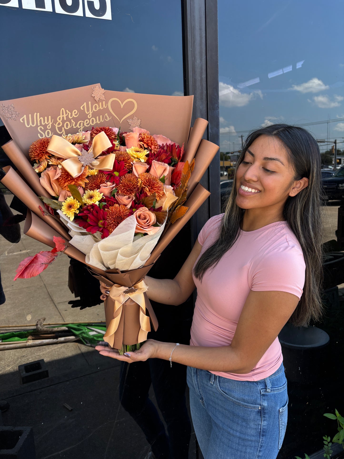 Fall Gorgeous Bouquet for her 🍂🤎