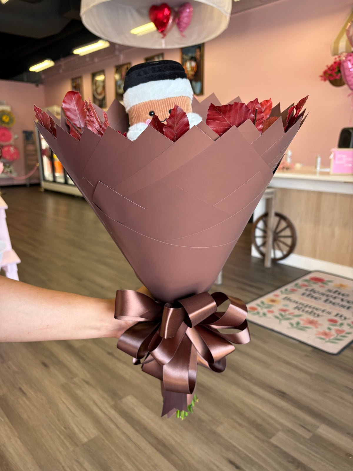 I love you a LATTE 24 roses + fall touch 🤎☕️