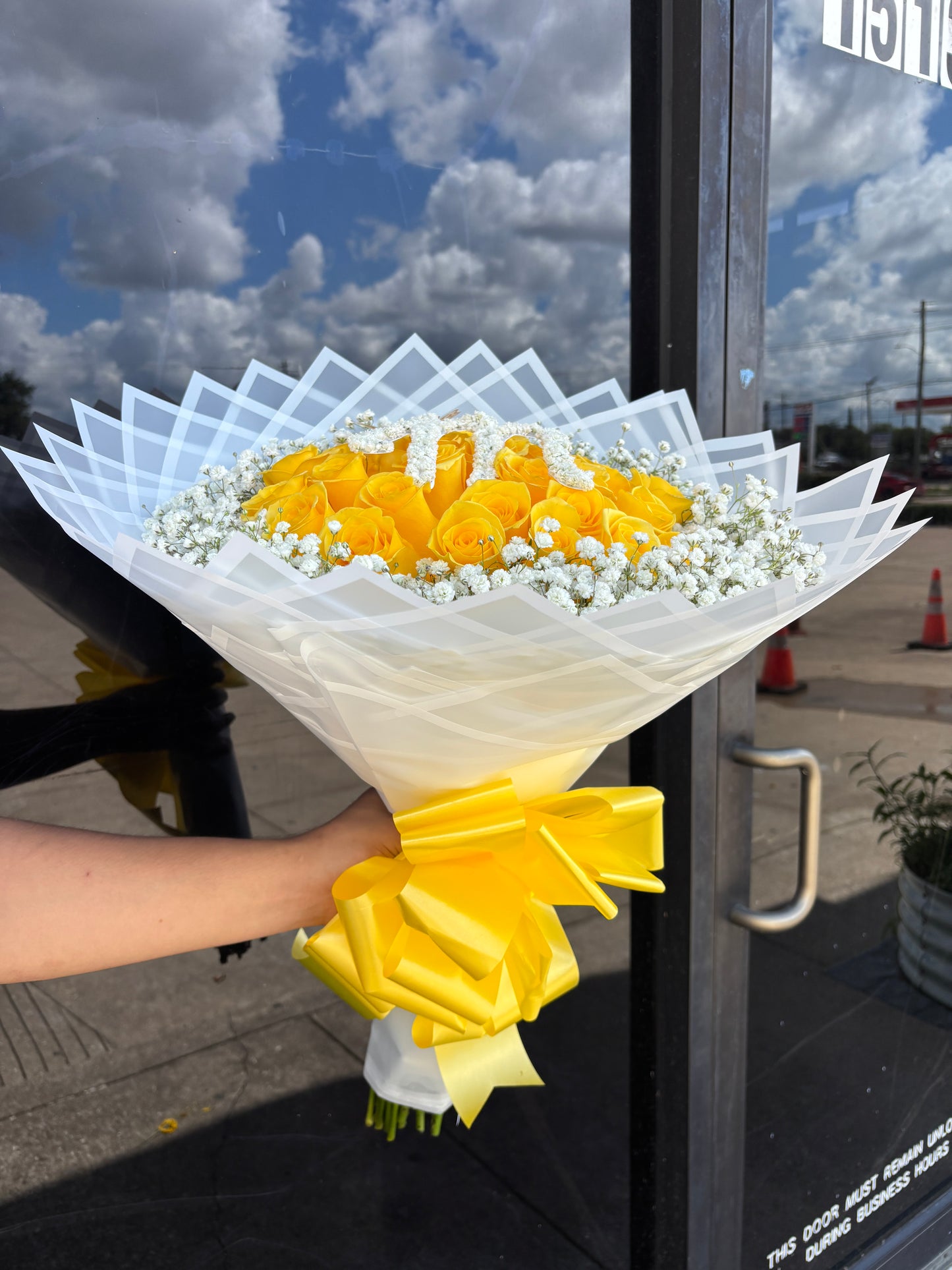 Yellow 24 ct With My Loves initial 💛