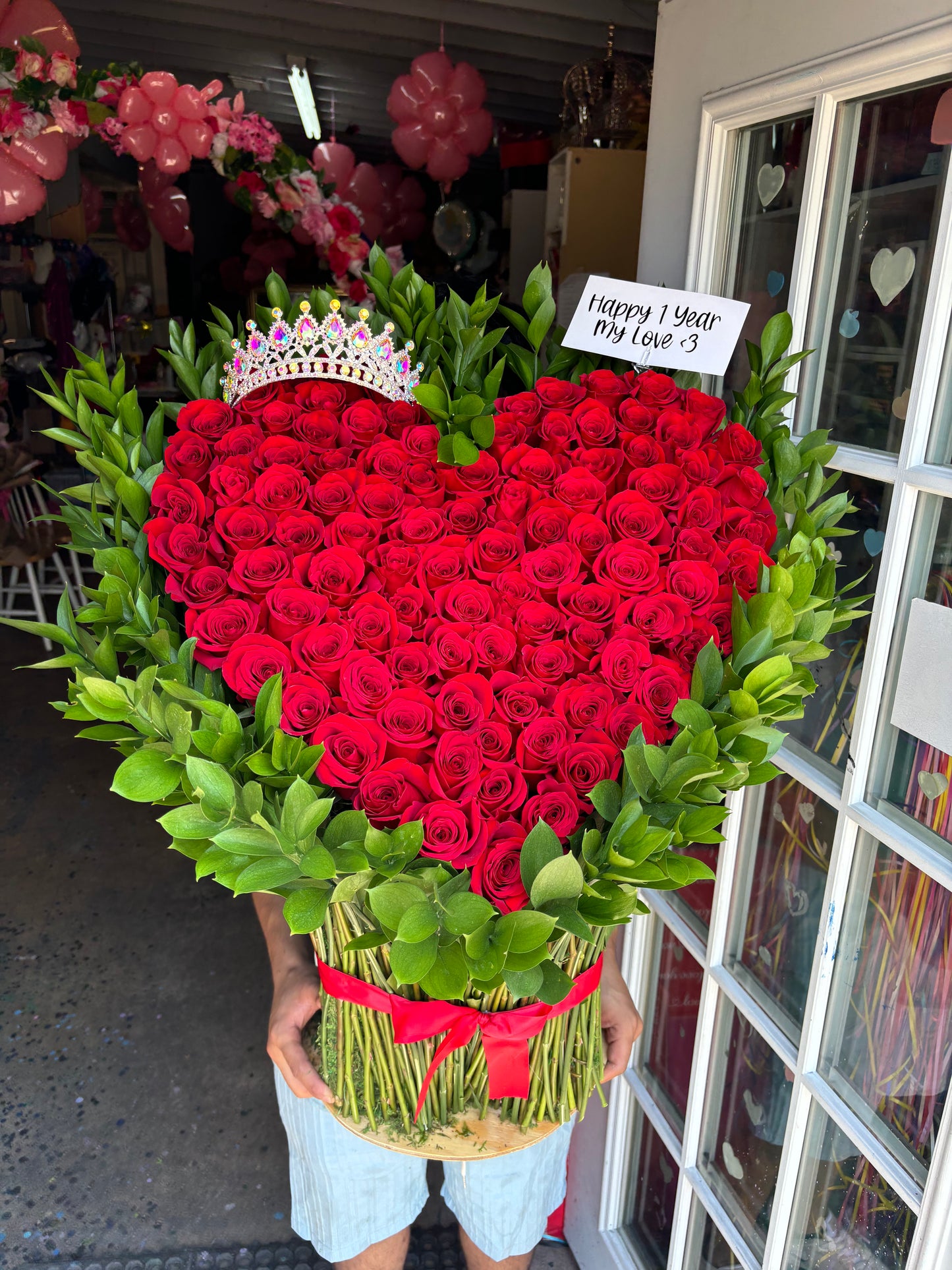 Standing heart wood Bouquet ❤️ 3-5 advance