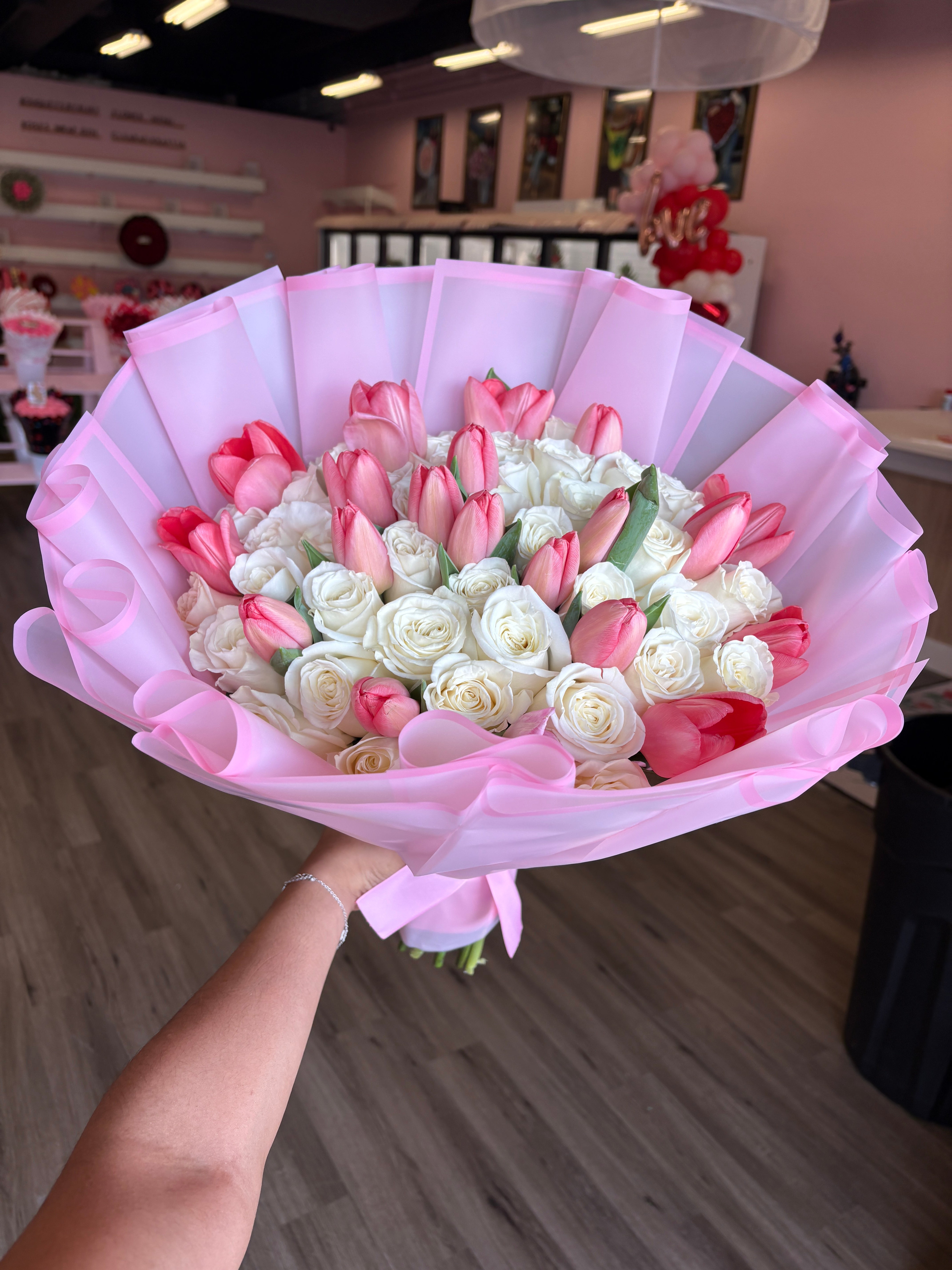 36 ct + 20 tulips garden for my princess🌷
