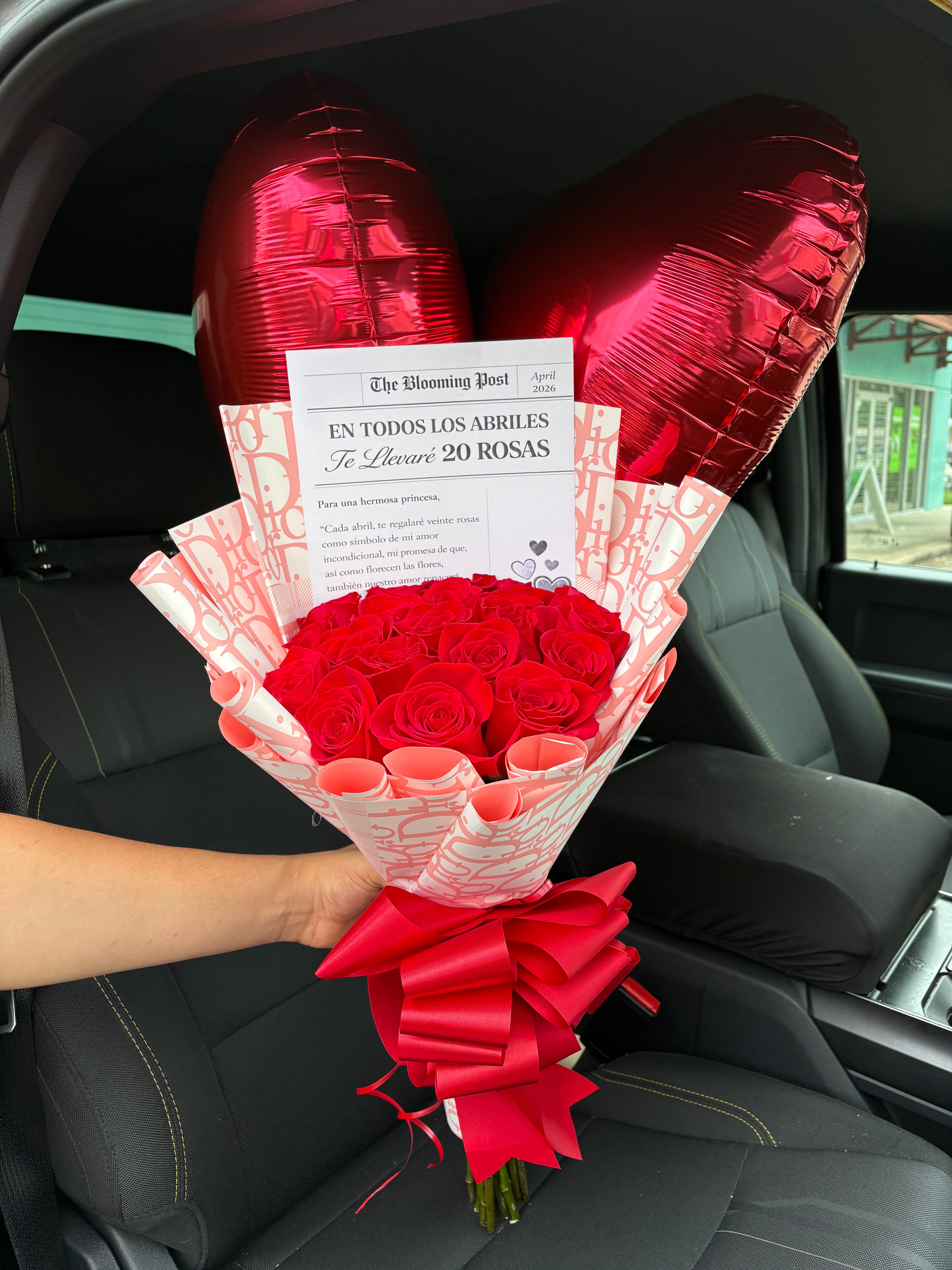 En todos los abriles te llevaré 20 rosas Classic ❤️