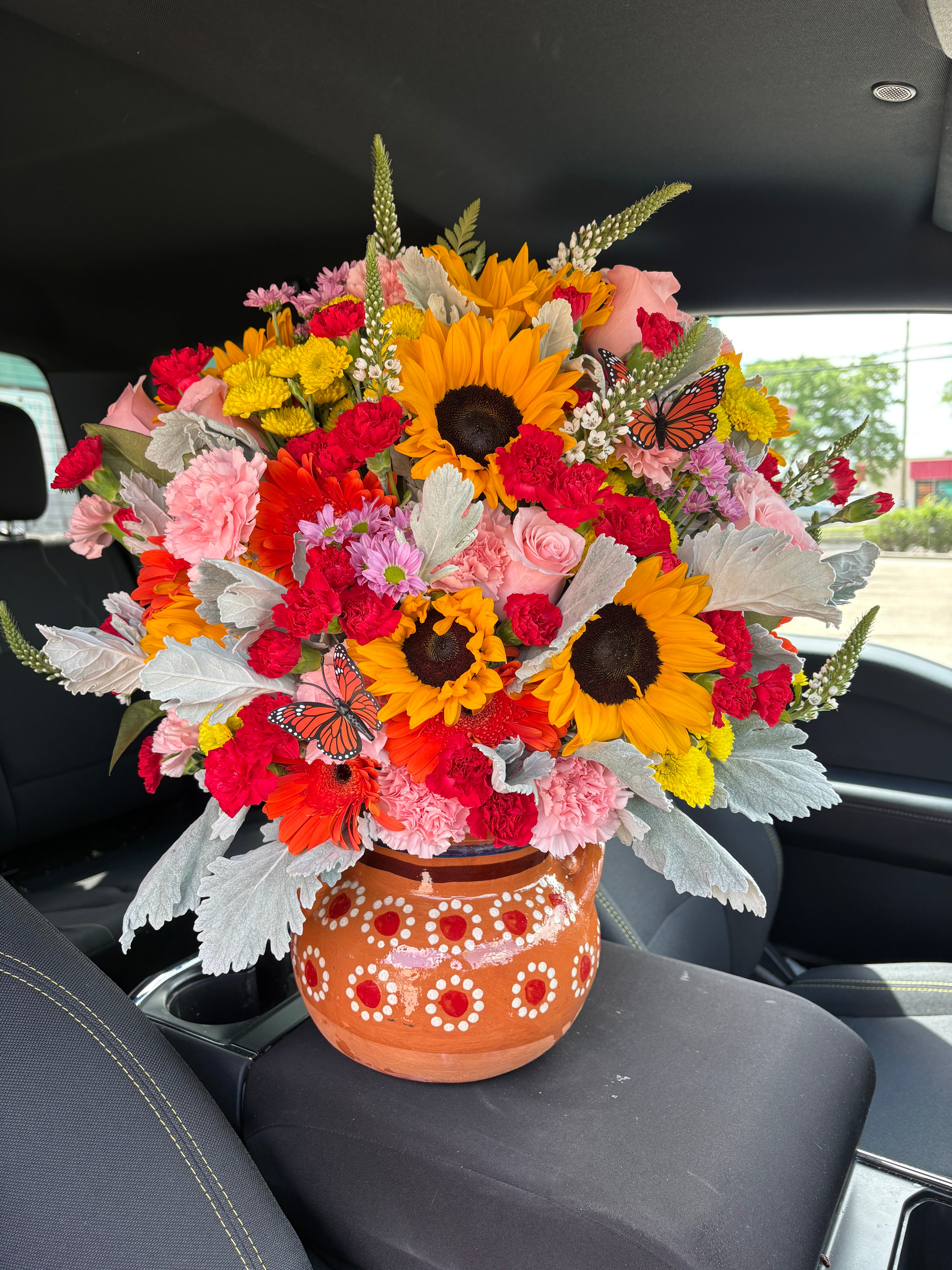 Medium colorful Ollita 🫘🌻🧡