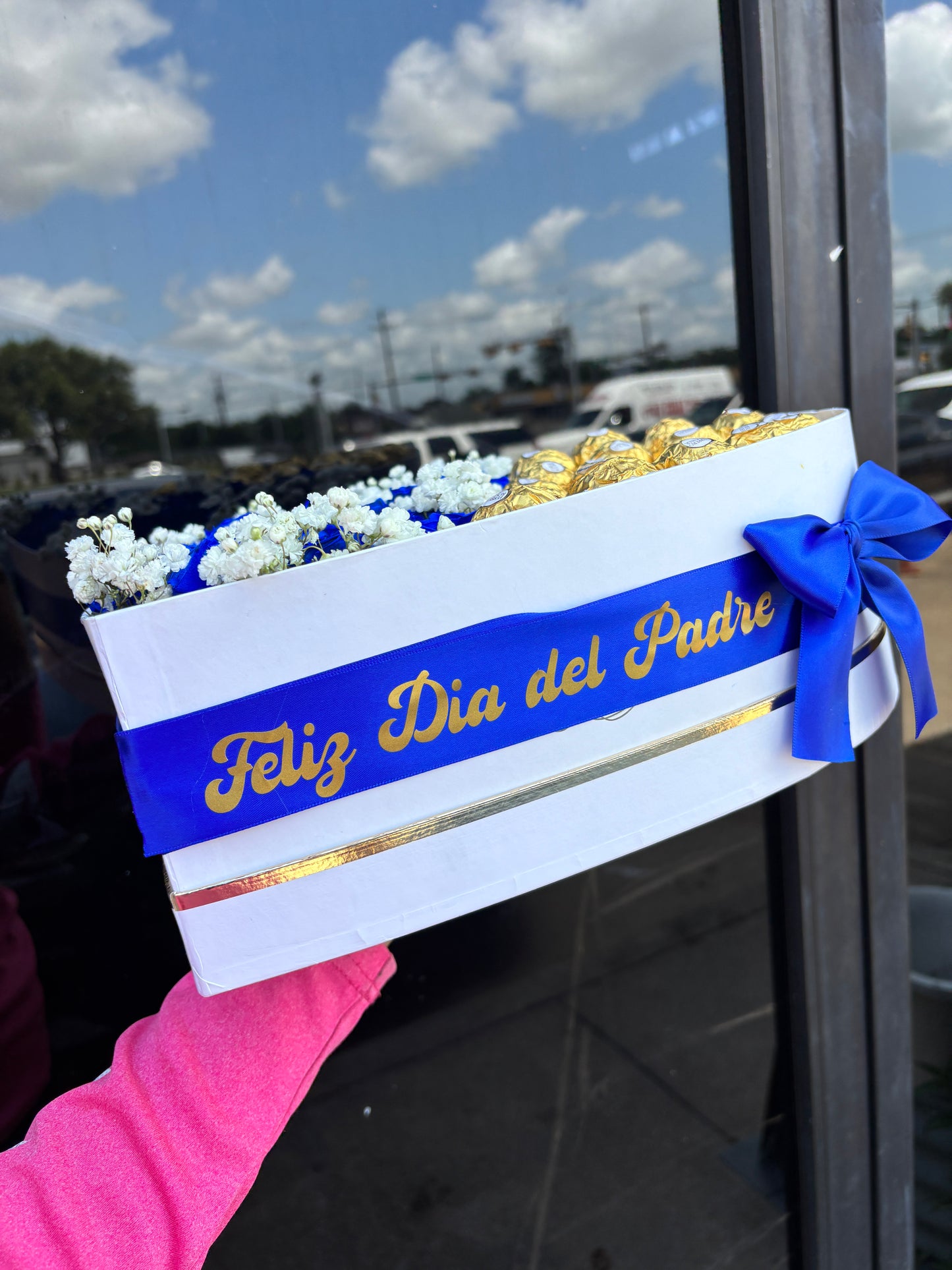 Large Heart box Deluxe for dad💙