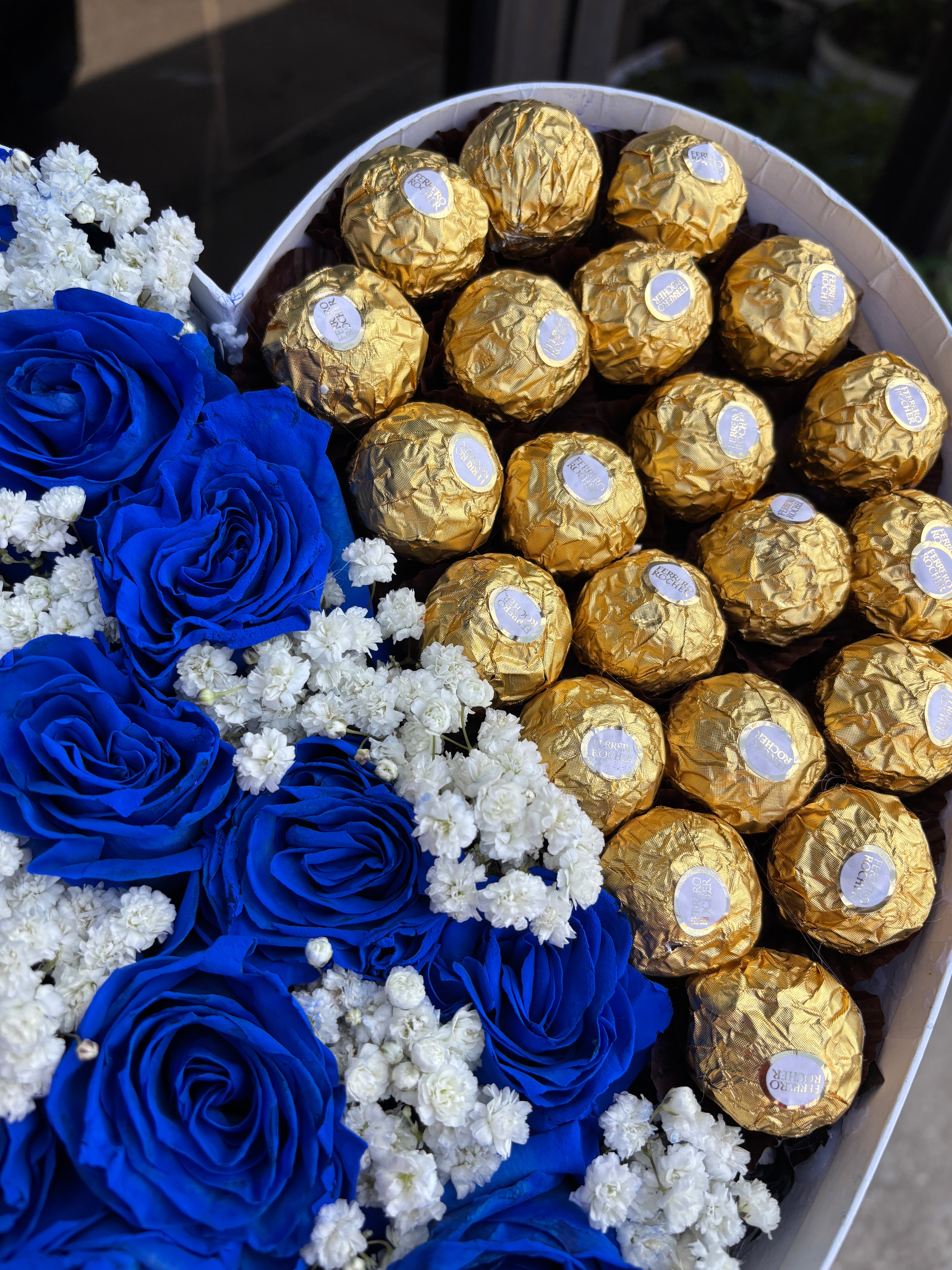 Large Heart box Deluxe for dad💙
