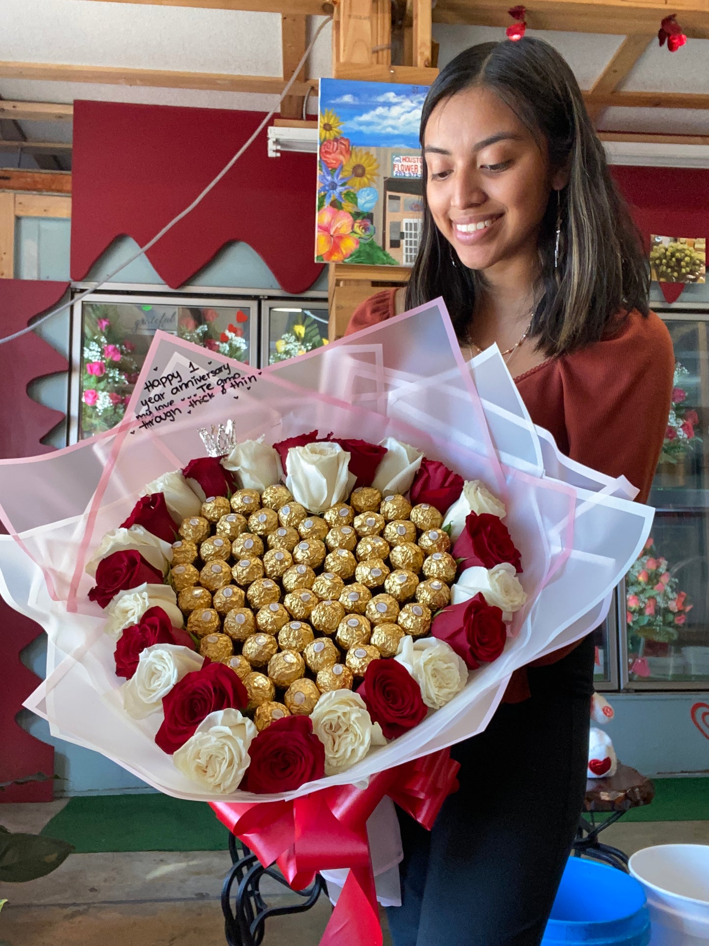 White + Red Ferrero lover❤️