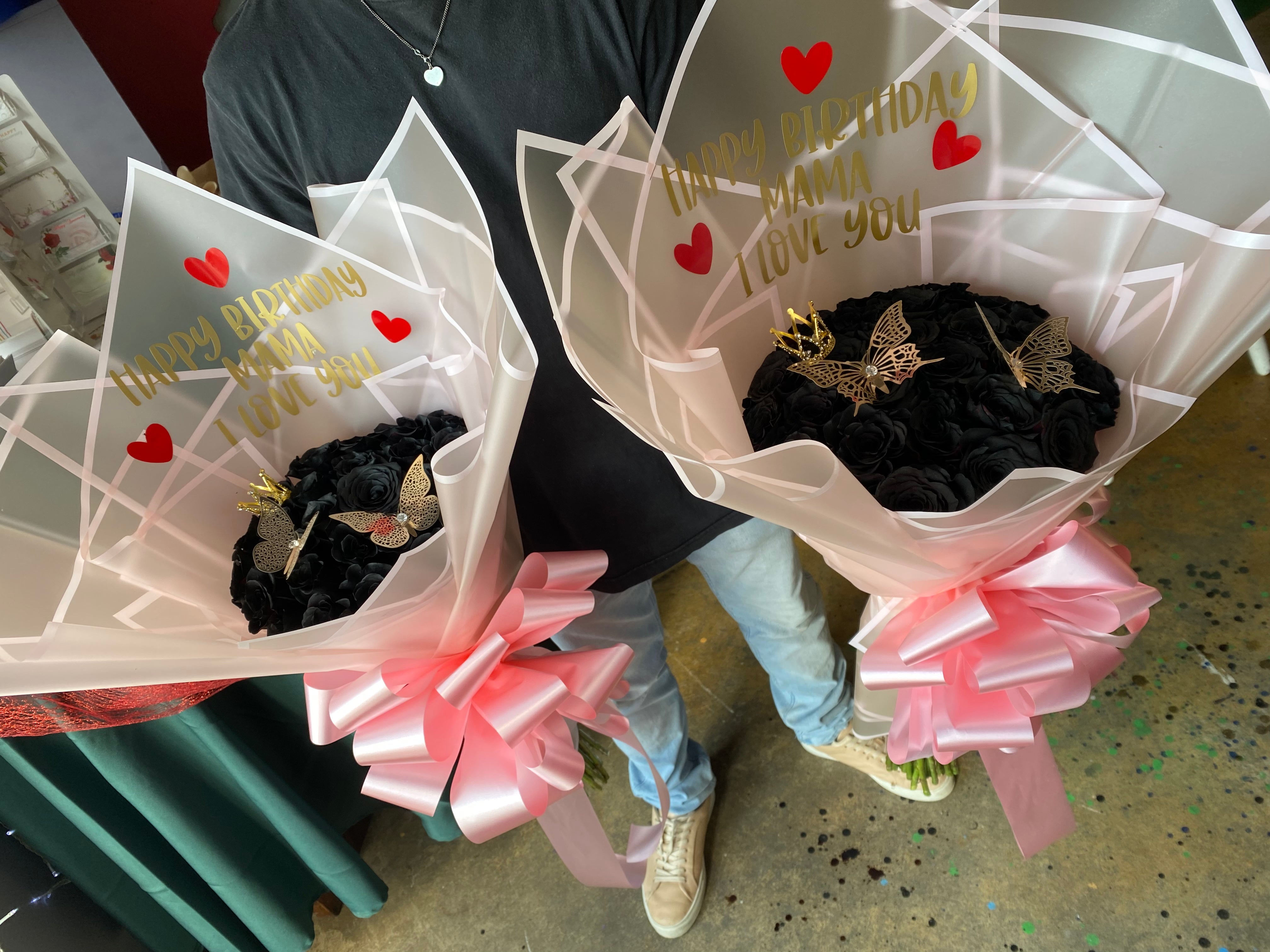 24 Black Rose Midnight love