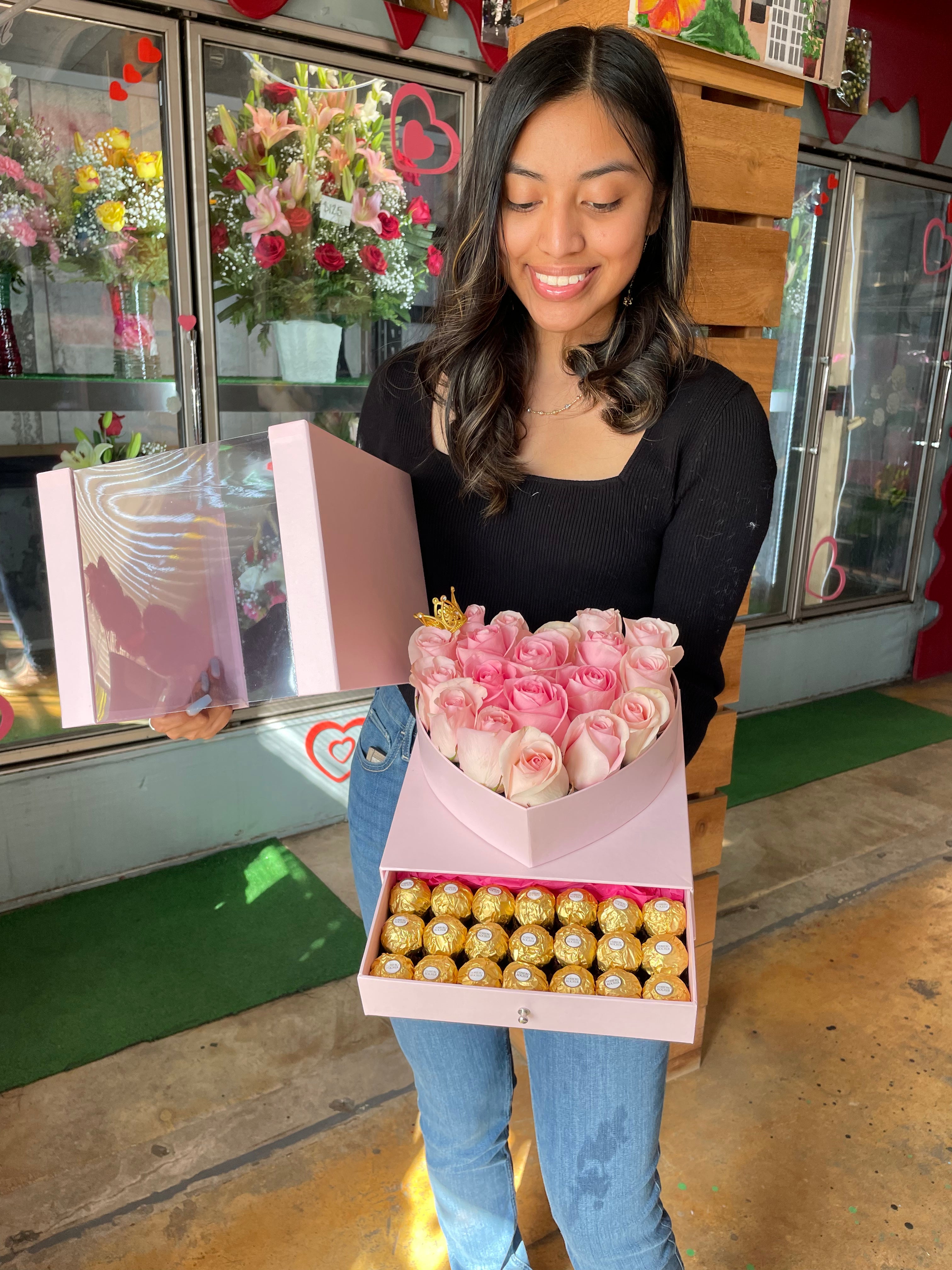 Pink luxury Chocolate box