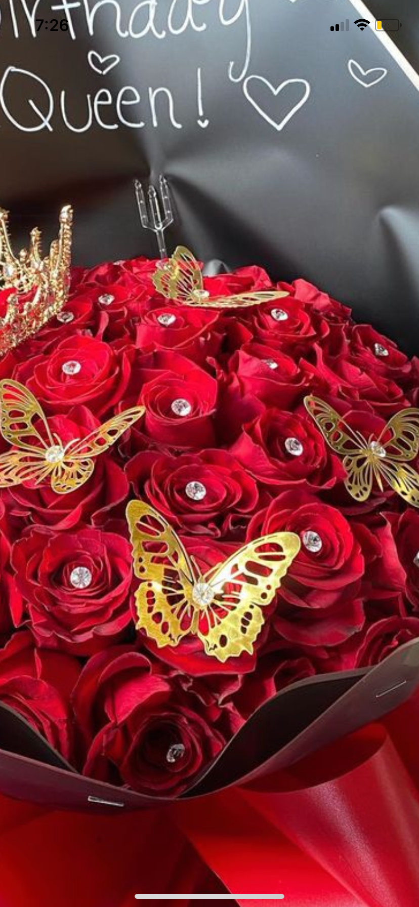 ADD ON (GOLDEN BUTTERFLIES)